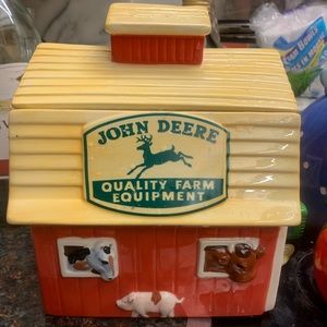 John Deere cookie jar